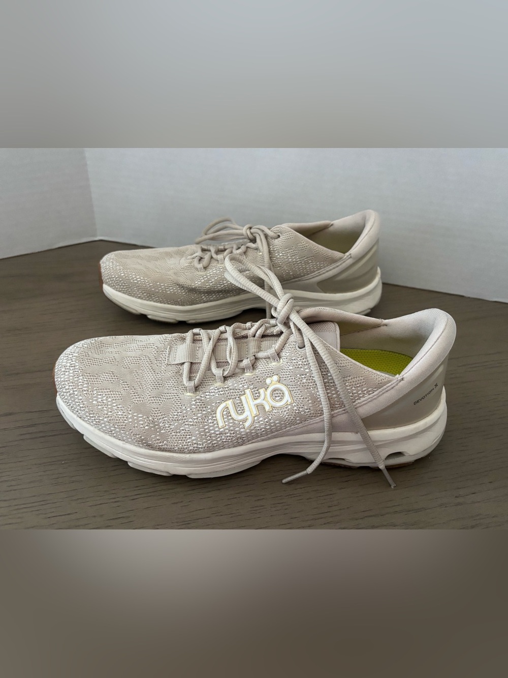 Ryka Women's Devotion X Shoes Cream/Beige/White Size 10M - Picture 3 of 7